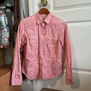 Woman's pearl snap rodeo shirt